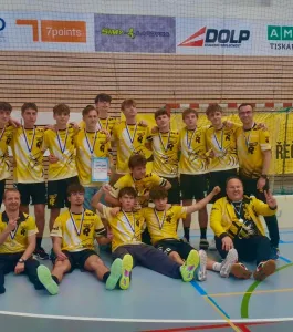 Junioři berou STŘÍBRO v Orelské florbalové lize. 