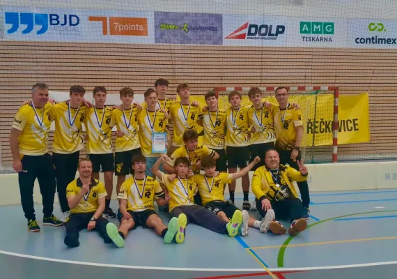 Junioři berou STŘÍBRO v Orelské florbalové lize. 