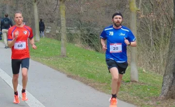 Lukáš Dlabáček běžel Hanácký půlmaraton